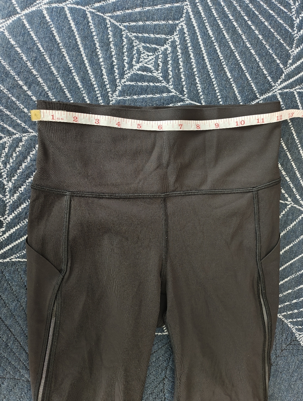 lululemon athletica Black  Capri Leggings Size 4 - Picture 10 of 11